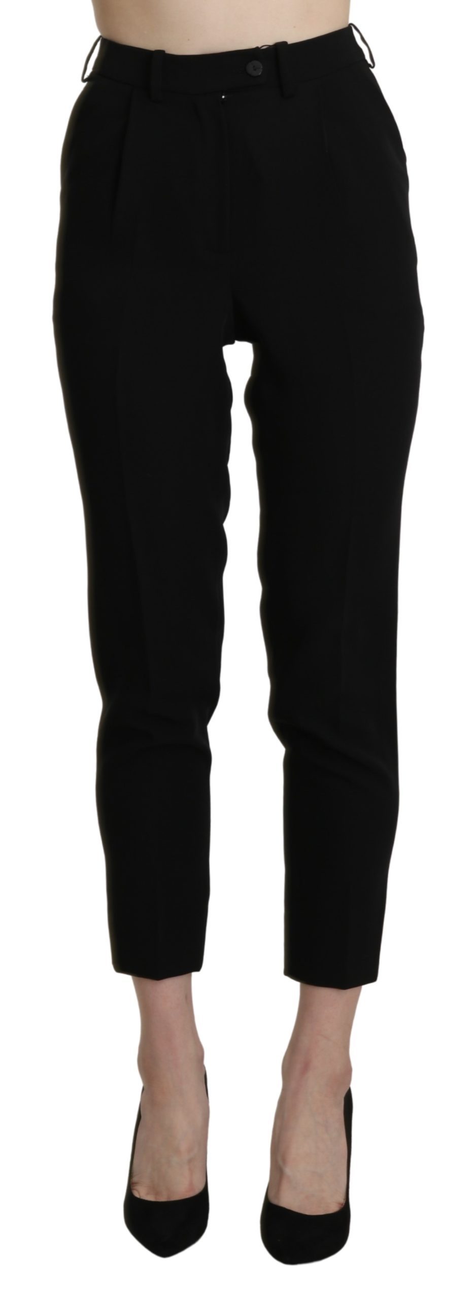 BENCIVENGA Women's High Waist Skinny Trouser Black PAN71327-40 - IT40|S