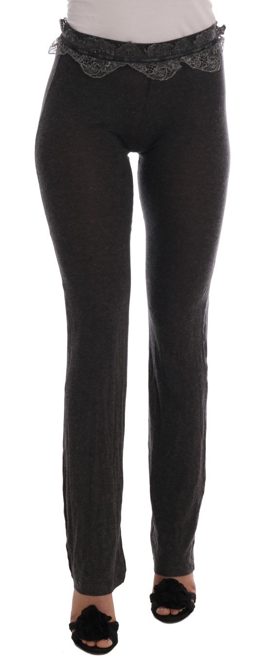 Ermanno Scervino Women's Trouser Grey BYX1161 - IT42|M