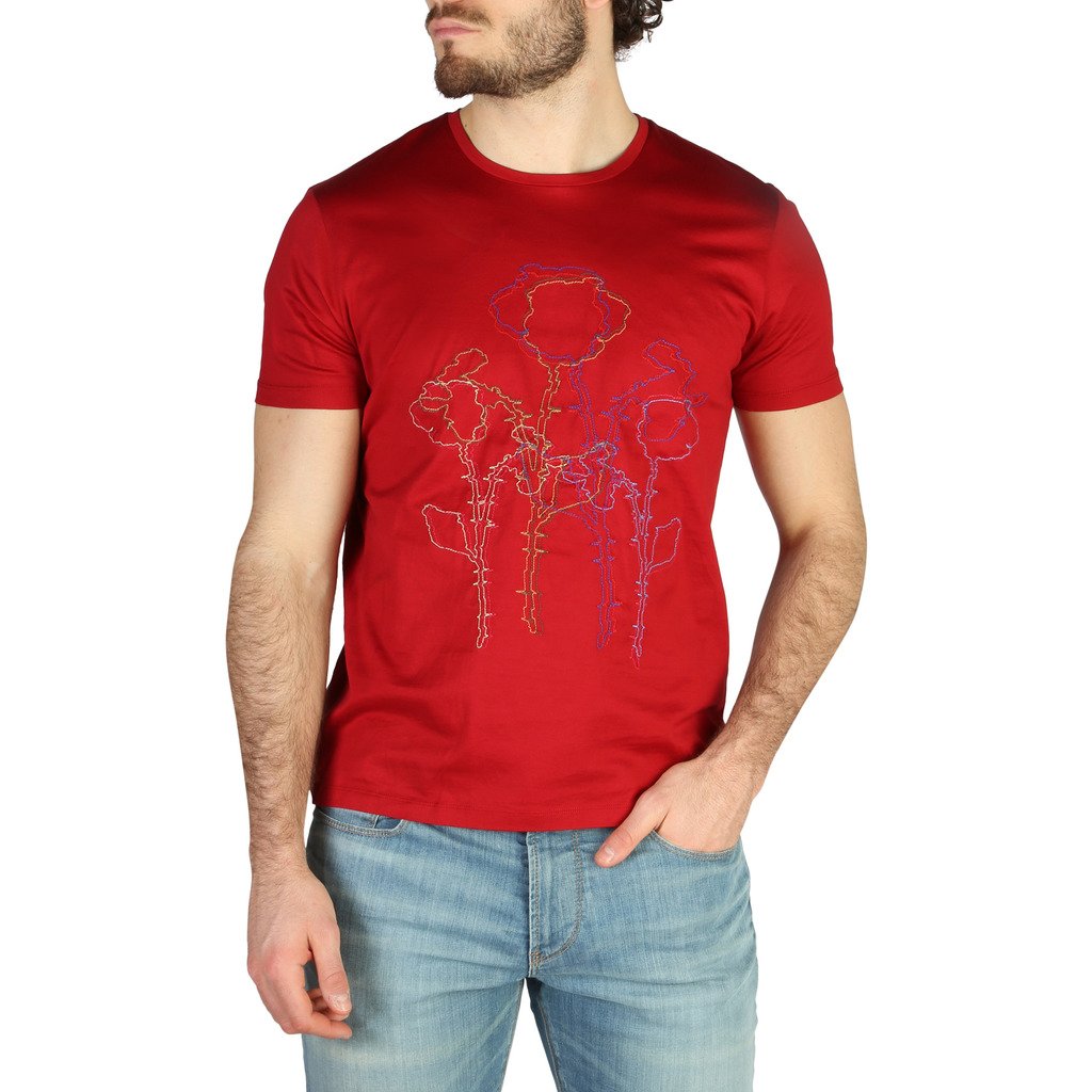 Emporio Armani Men's T-Shirt Various Colours 3Z1T6R1JQ3Z0 - red S