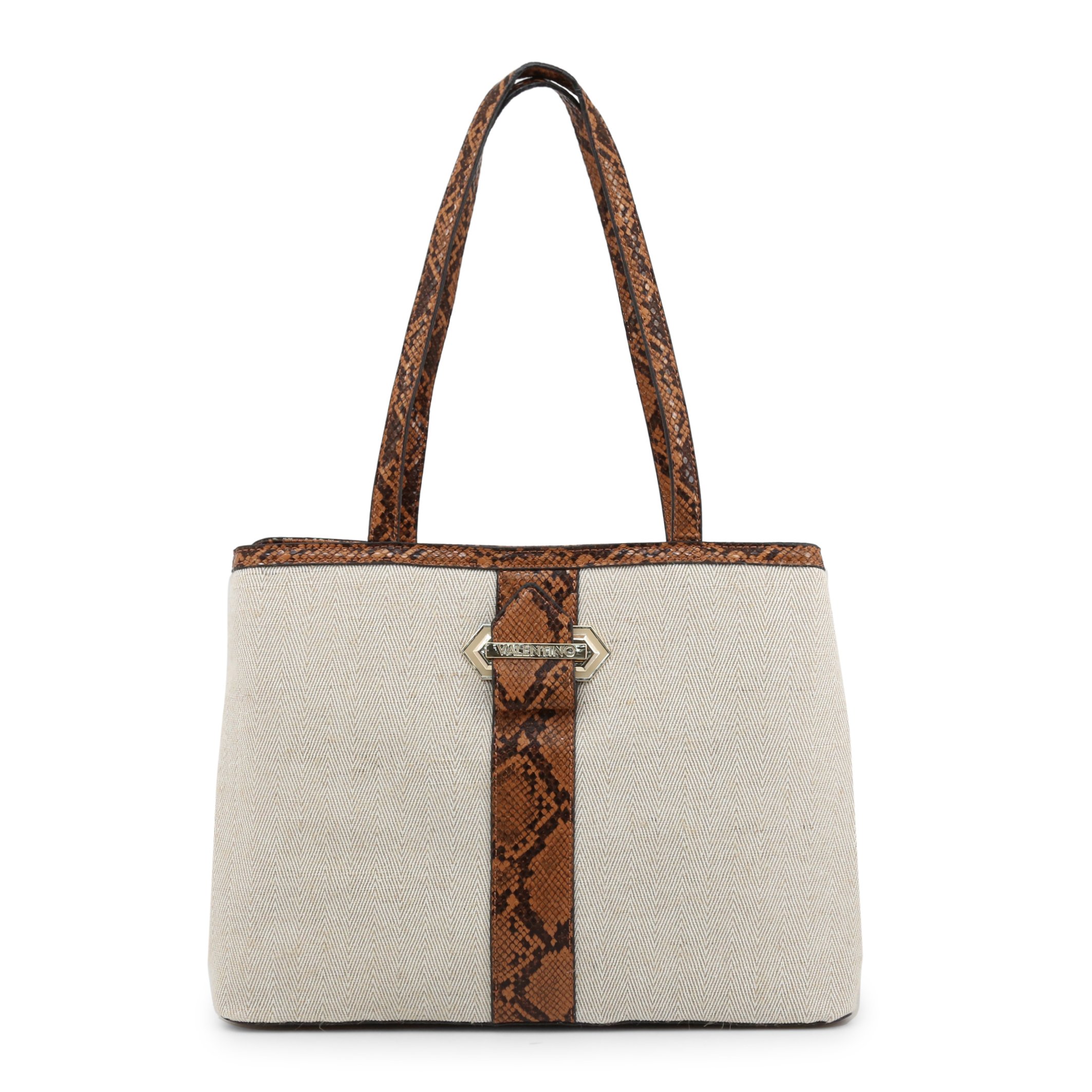 Valentino by Mario Valentino Women's Shopping Bag Brown GIGANTE-VBS3XP01 - brown-1 NOSIZE