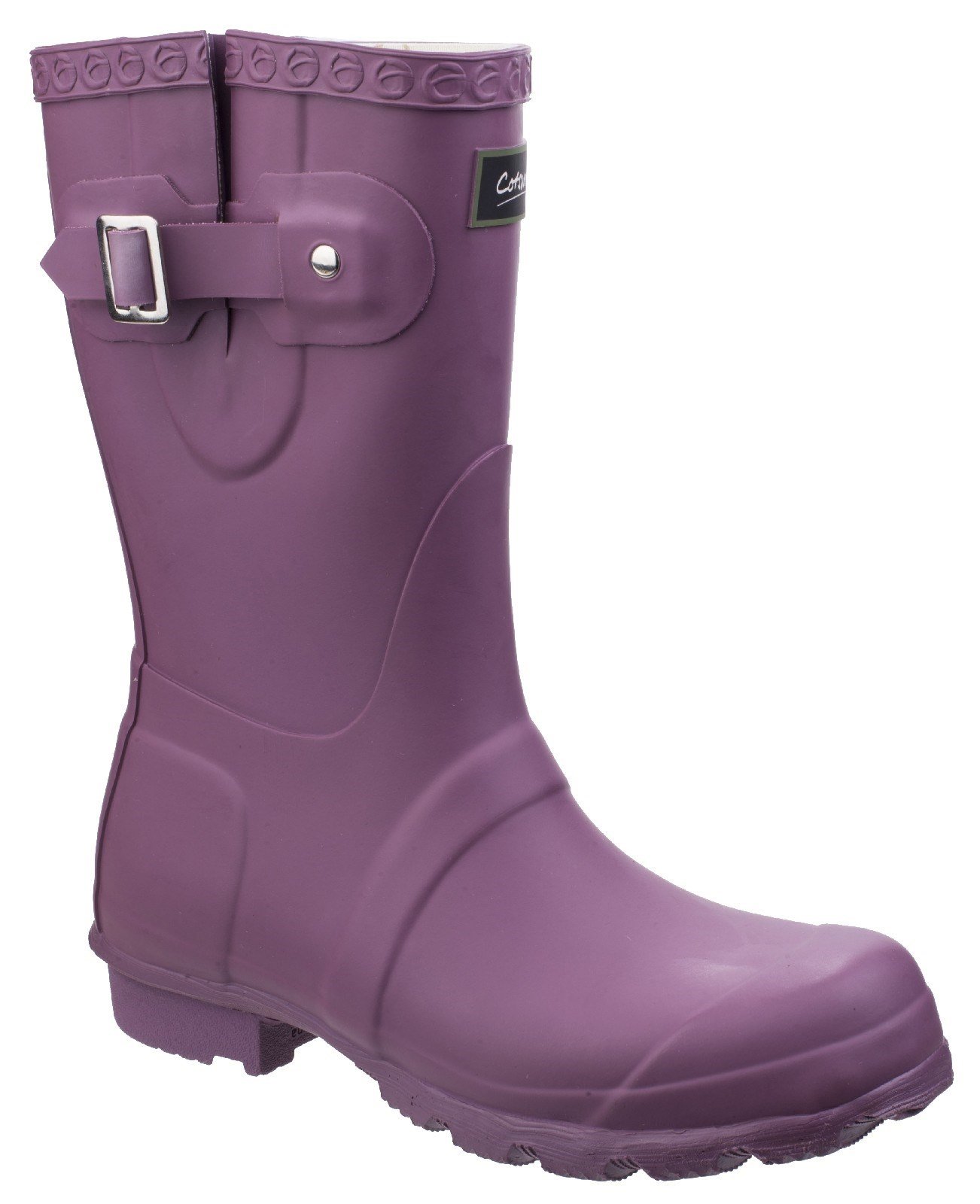 Cotswold Women's Windsor Short Wellington Boot Various Colours 25537 - Purple 3