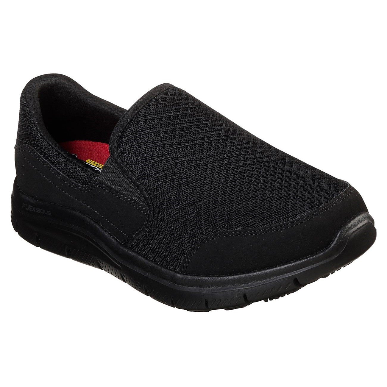 Skechers Women's Cozard Sr Trainer Black 30965 - Black 3