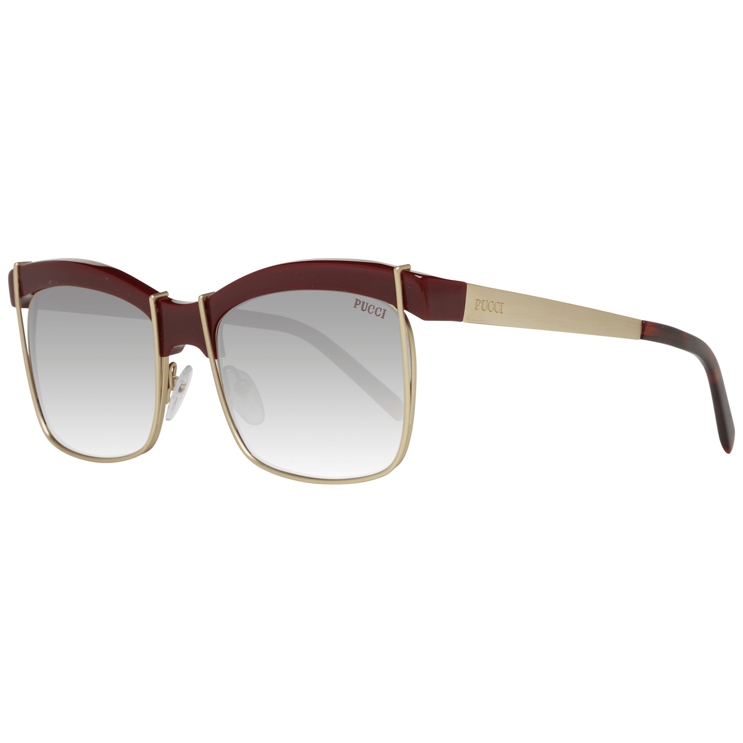 Emilio Pucci Women's Sunglasses Gold EP0058 5669T