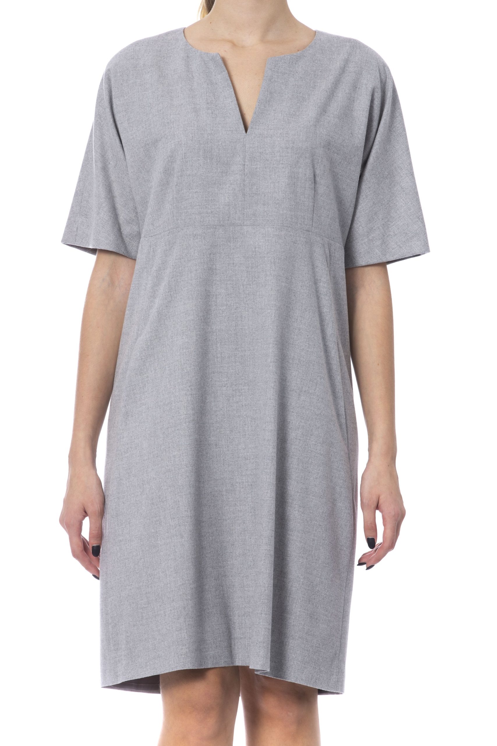 Peserico Women's Dress Grey PE993594 - IT42 | S