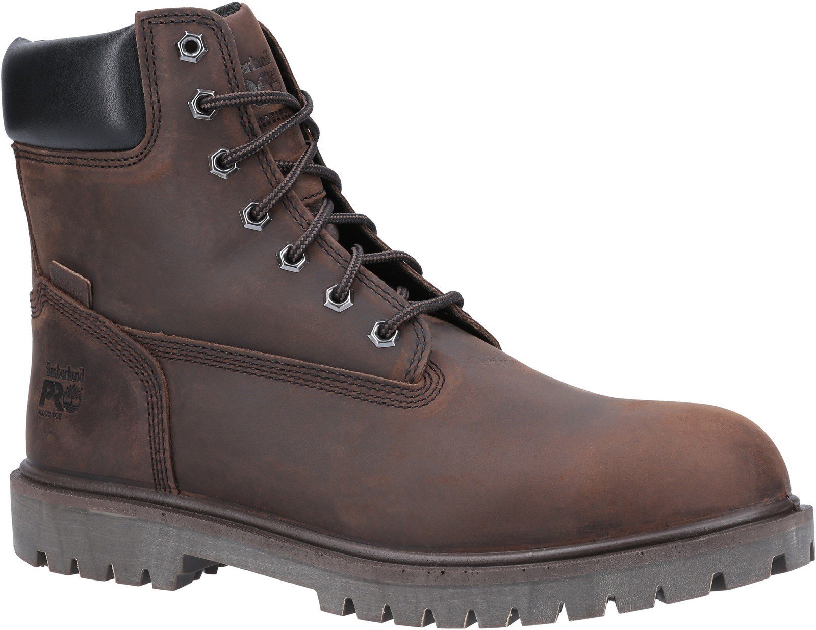 Timberland Pro Men's Iconic Safety Toe Work Boot Various Colours 30949 - Brown 6