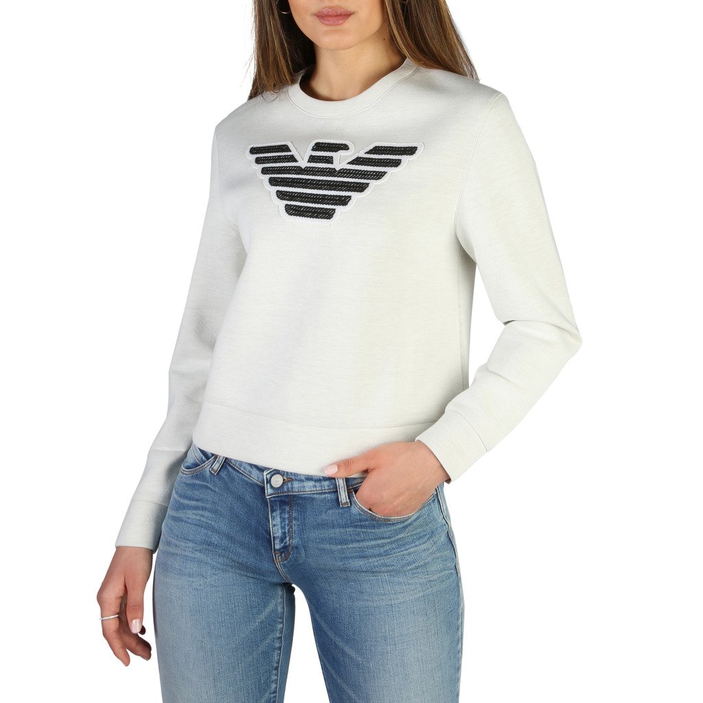 Emporio Armani Women's Sweatshirt Various Colours 3Z2M752JPUZ0 - white 40