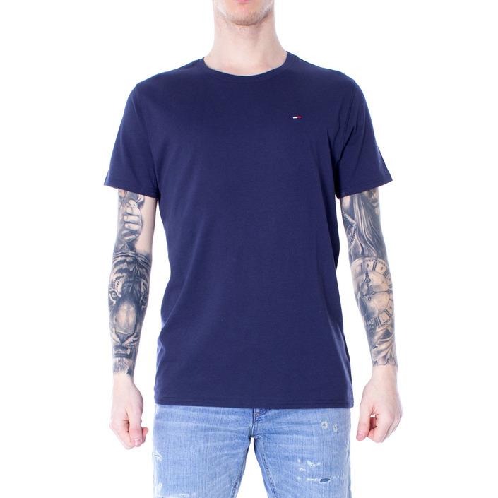Tommy Hilfiger Men's T-Shirt Blue 166829 - blue XS