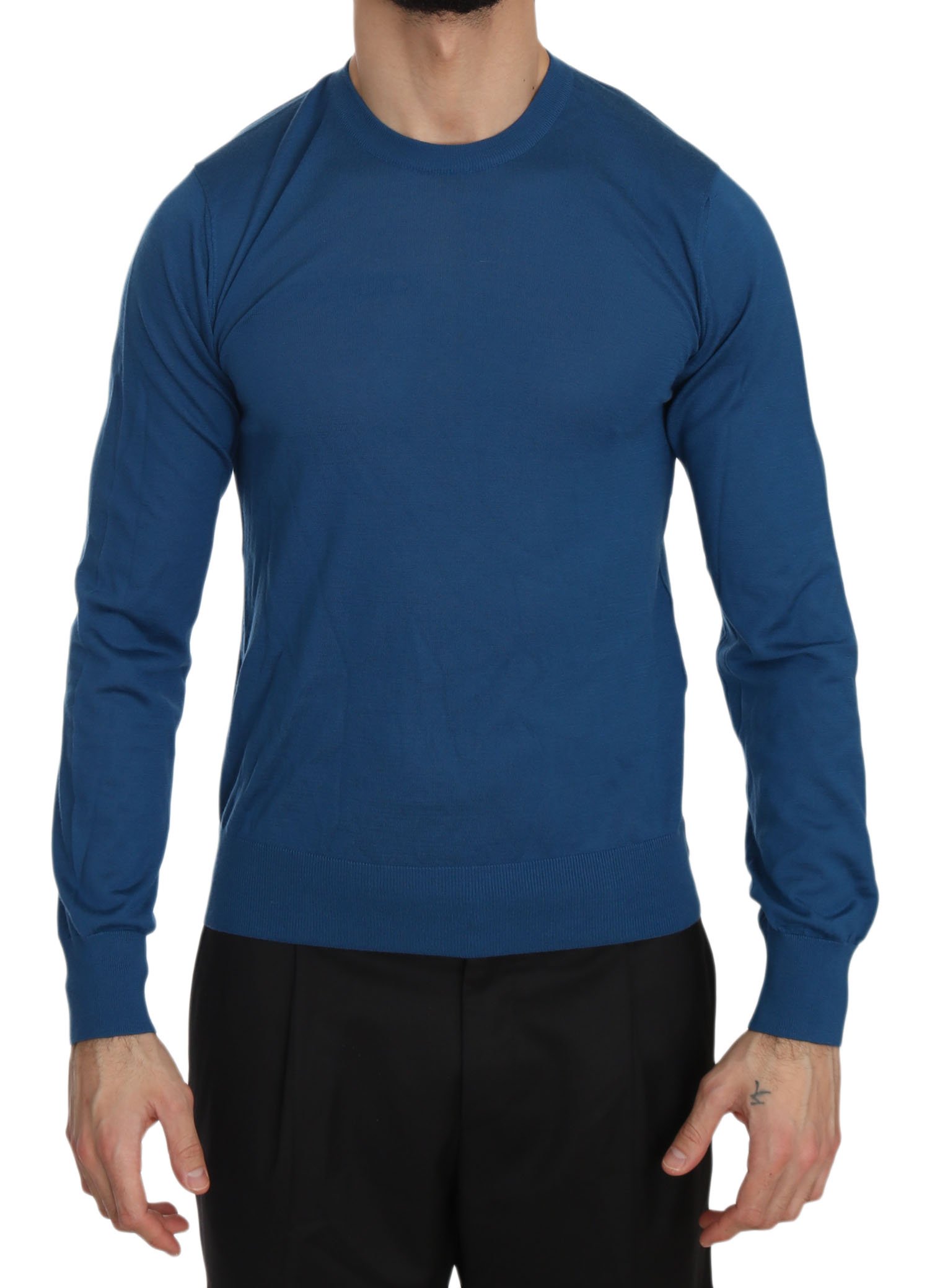 Dolce & Gabbana Men's Sweater Blue TSH3532 - IT44 | XS
