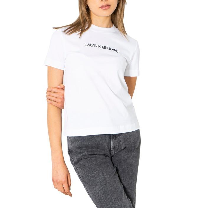 Calvin Klein Jeans Women T-Shirt Various Colours 299673 - white XS