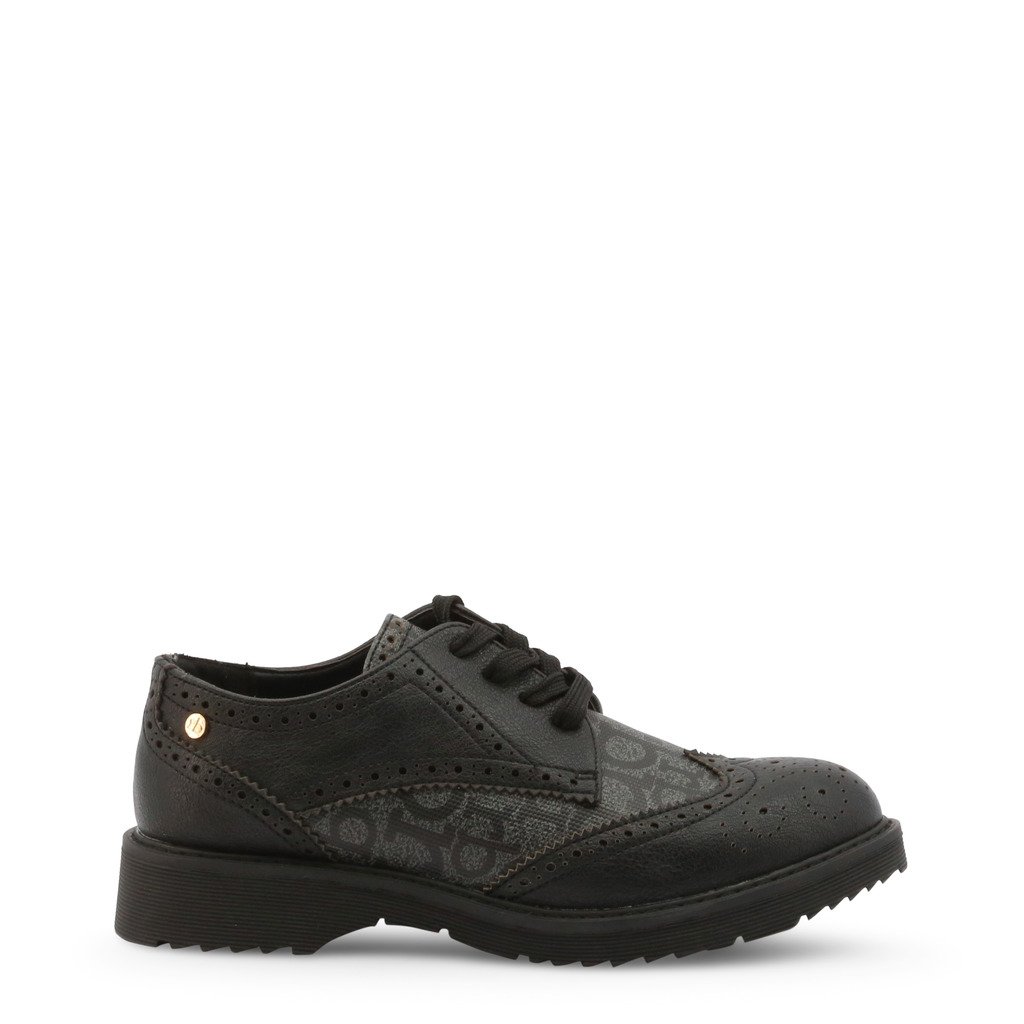 Roccobarocco Women's Lace up Shoe Various Colours RBSC1JR01CRY - black EU 36
