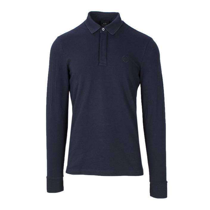 Armani Exchange Men's Polo Shirt Blue 165200 - blue S