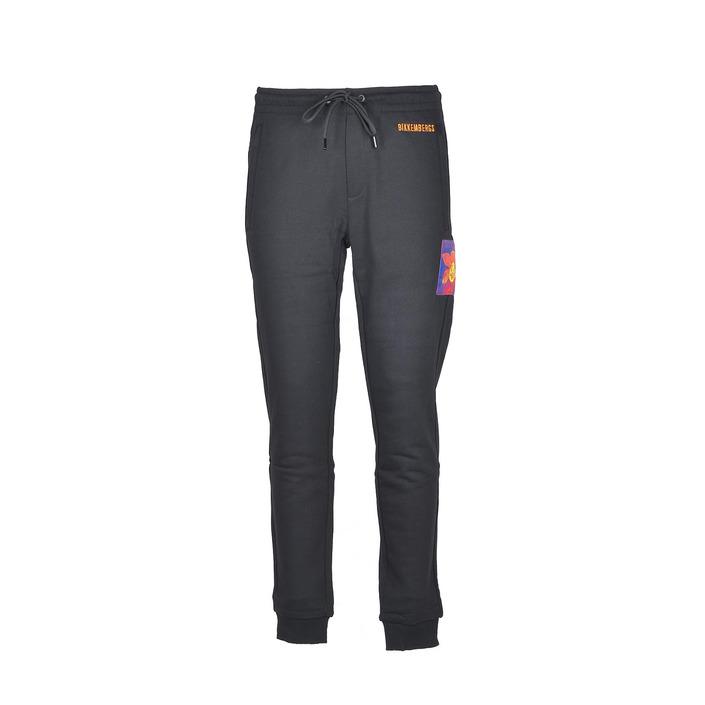 Bikkembergs Men's Trouser Black 223457 - black M
