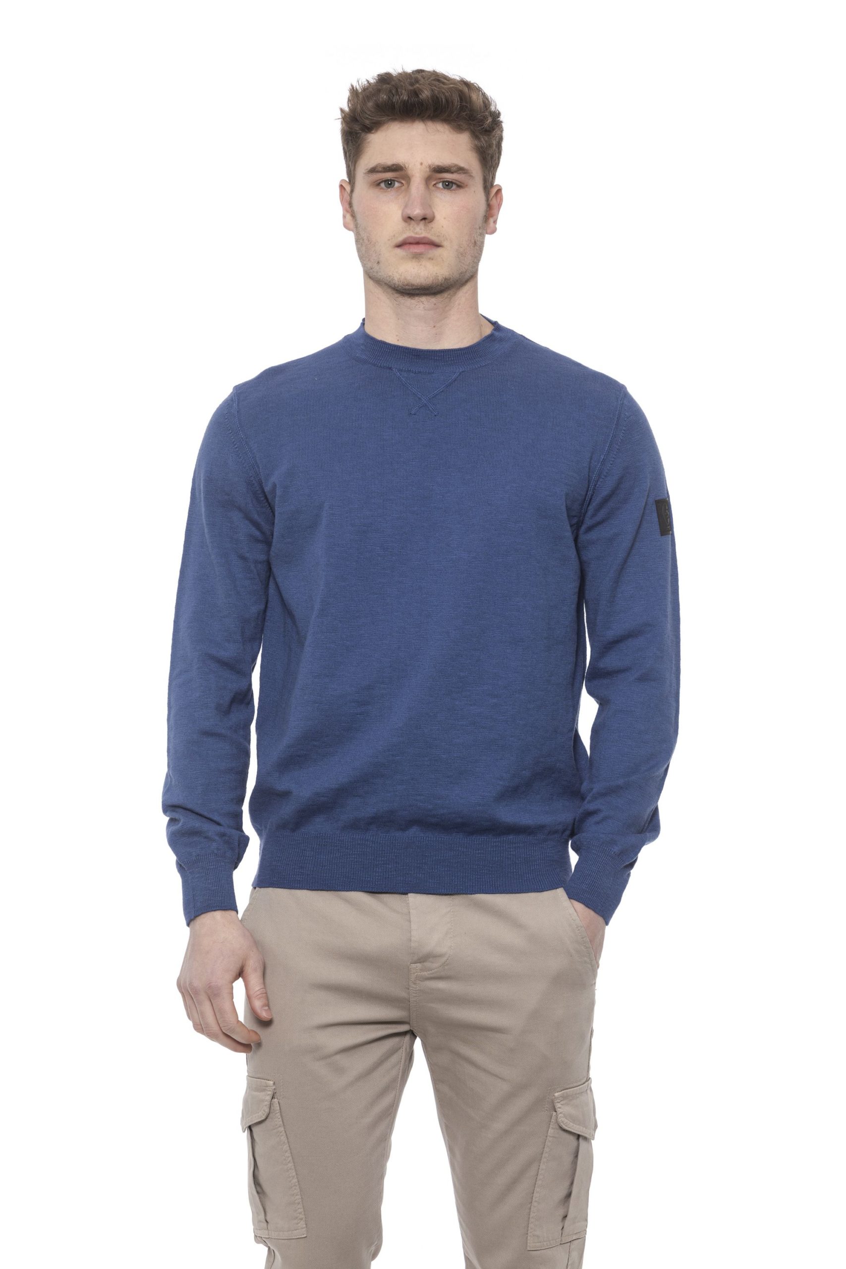 Conte of Florence Men's Sweater Blue CO1376452 - M