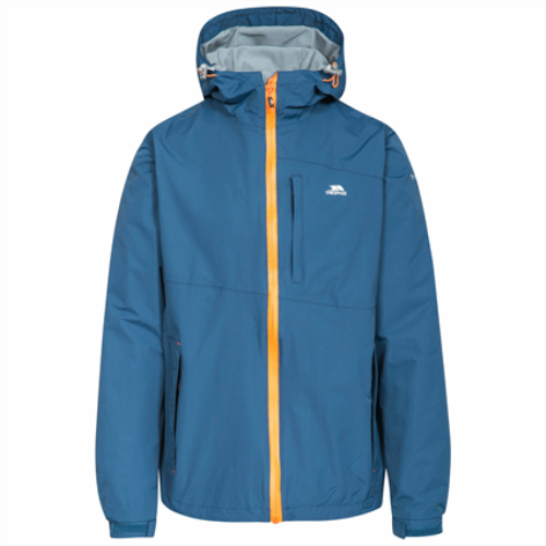 Trespass Men's Waterproof Hiking Jacket Various Colours Hilman - Midnight 2XL