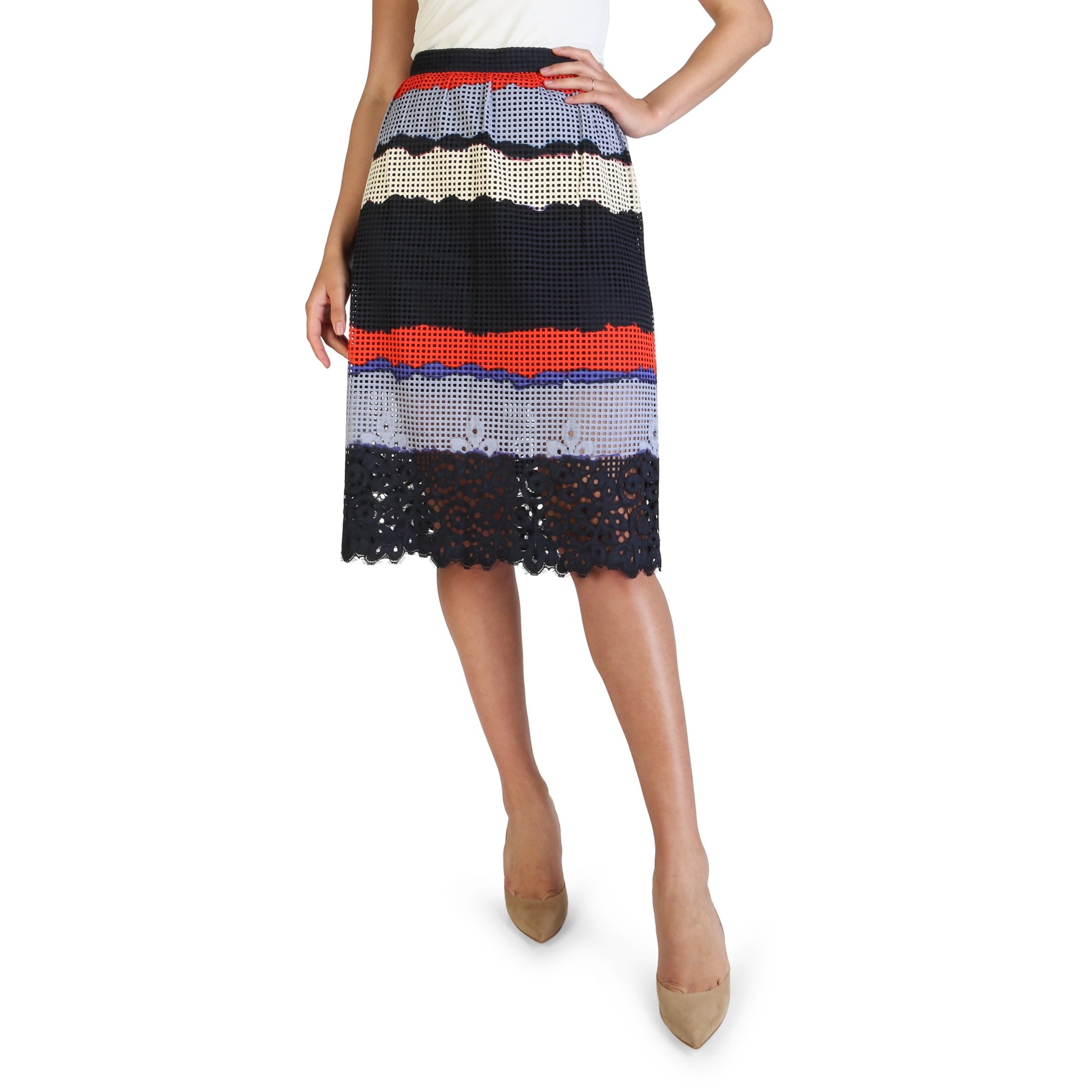 Tommy Hilfiger Women's Skirt White WW0WW22213 - black 2