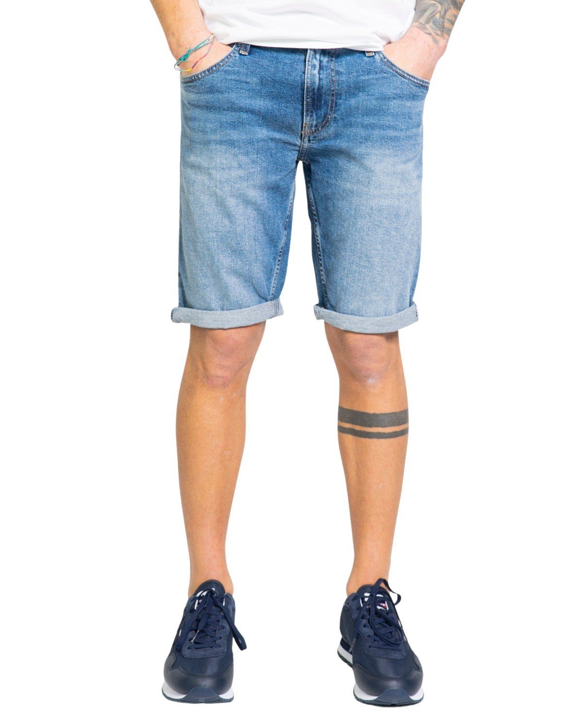 Tommy Hilfiger Jeans Men's Short Blue 230071 - blue-1 w30