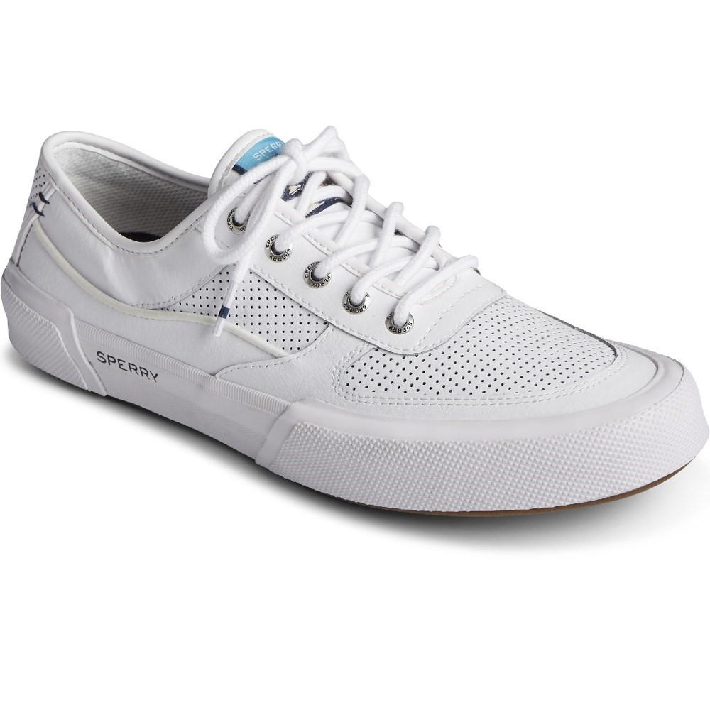 Sperry Men's Soletide Lace Trainer Various Colours 32931 - White 8