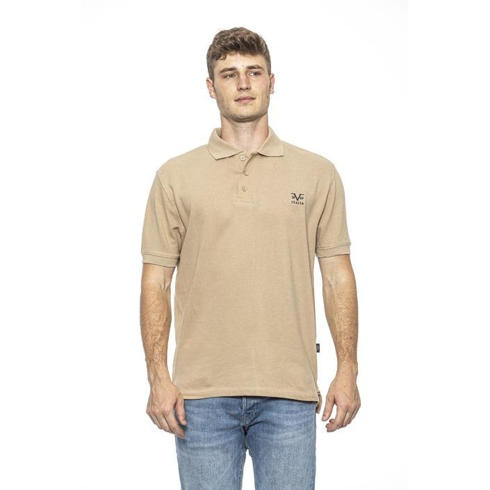 19v69 Italia Men's Polo Shirt Beige 185451 - beige L