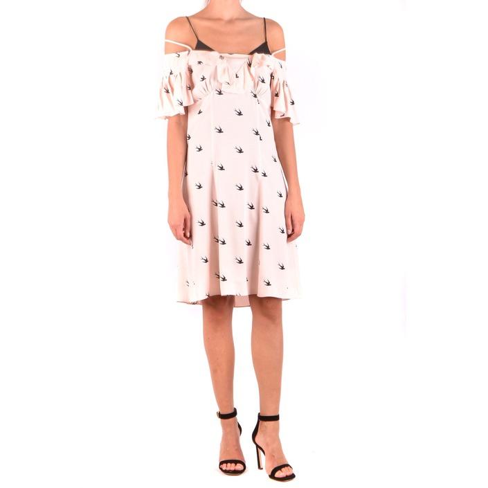 Alexander Mcqueen Women's Dress Pink 187060 - pink 38