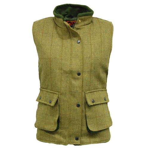 Game Technical Apparel Women's Jacket Various Colours Tweed Gilet - Fife 8