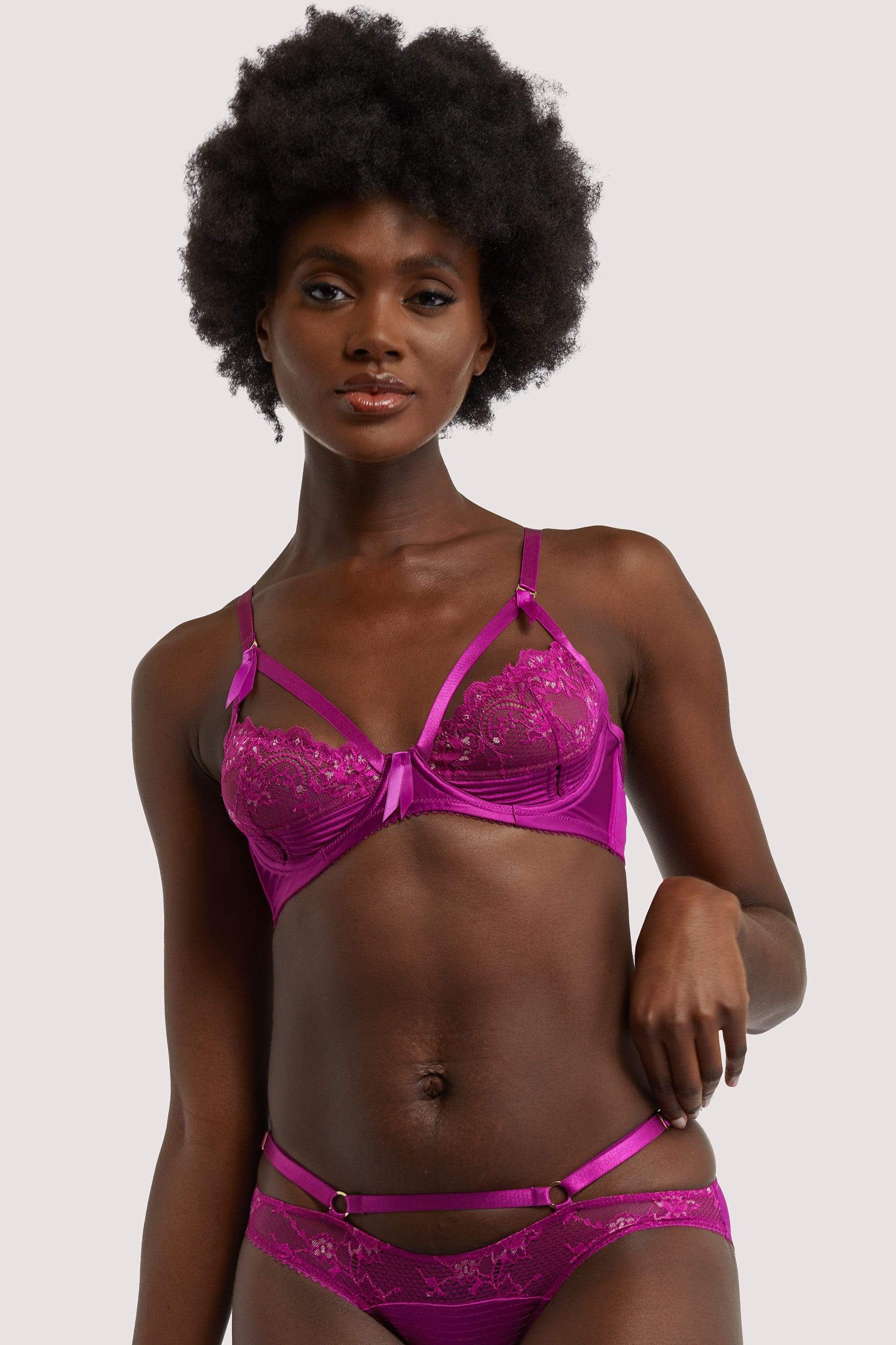 Dita Von Teese Madame X Magenta Bra 36D