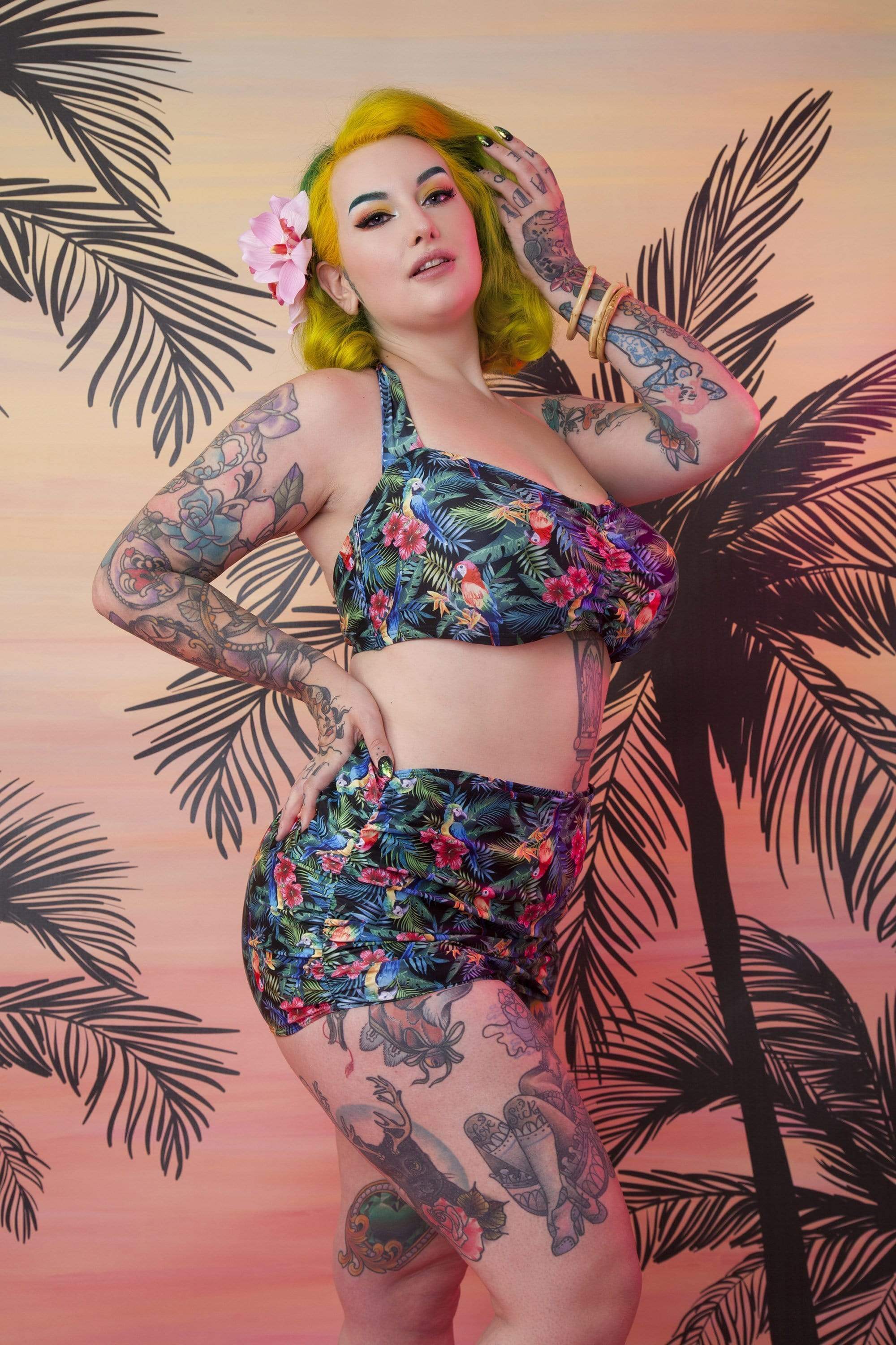 Collectif Jungle Skirted brief XL / UK16 / US12