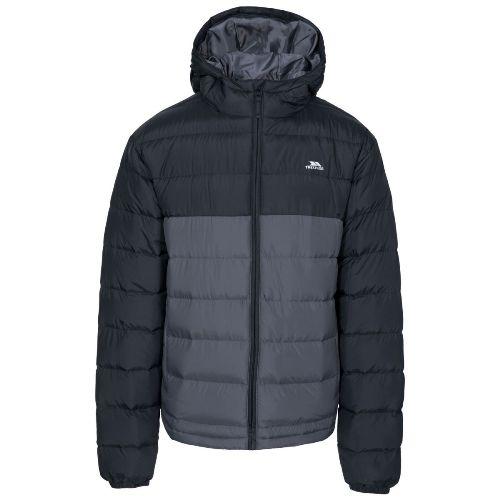 Trespass Men's Padded Jacket Navy Oskar - Black S