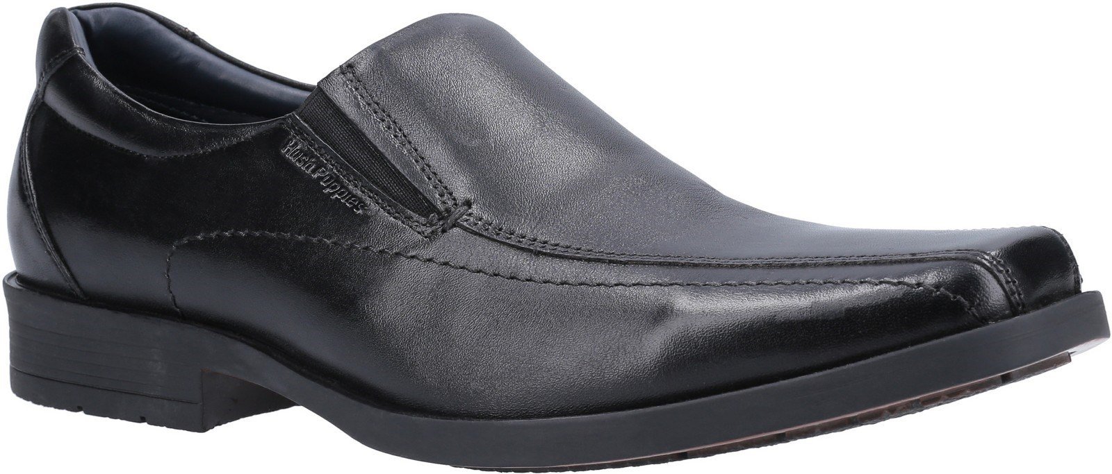 Hush Puppies Bryson Lace Derby Shoe Various Colours 30776 - Black 6