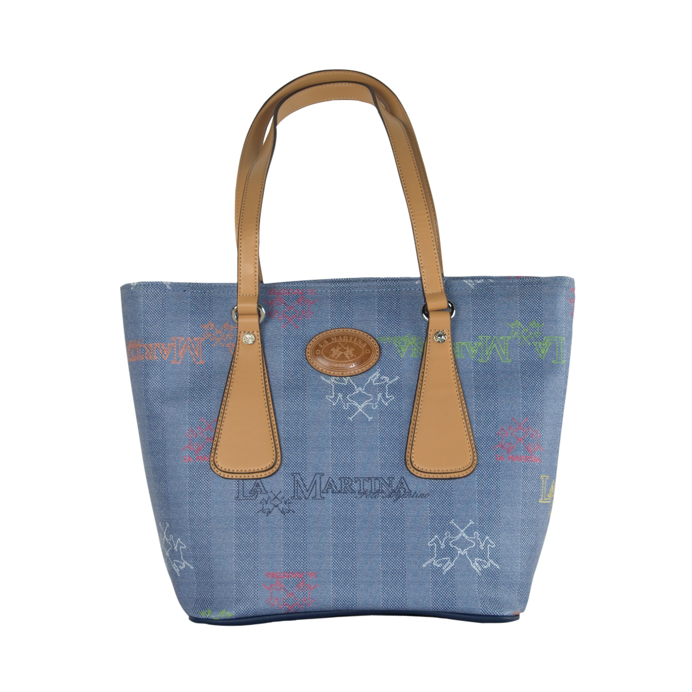 La Martina Women's Shoulder Bag Navy Blue LA1421297