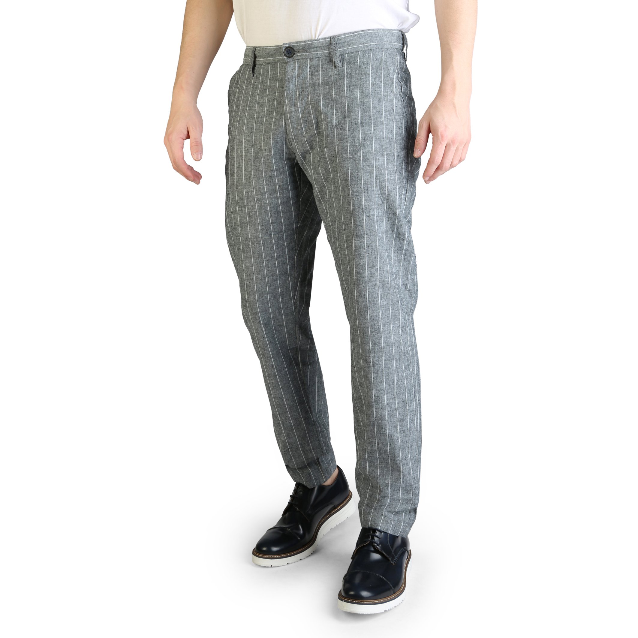 Yes Zee Men's Trouser Various Colours P682_UN00 - grey-1 S