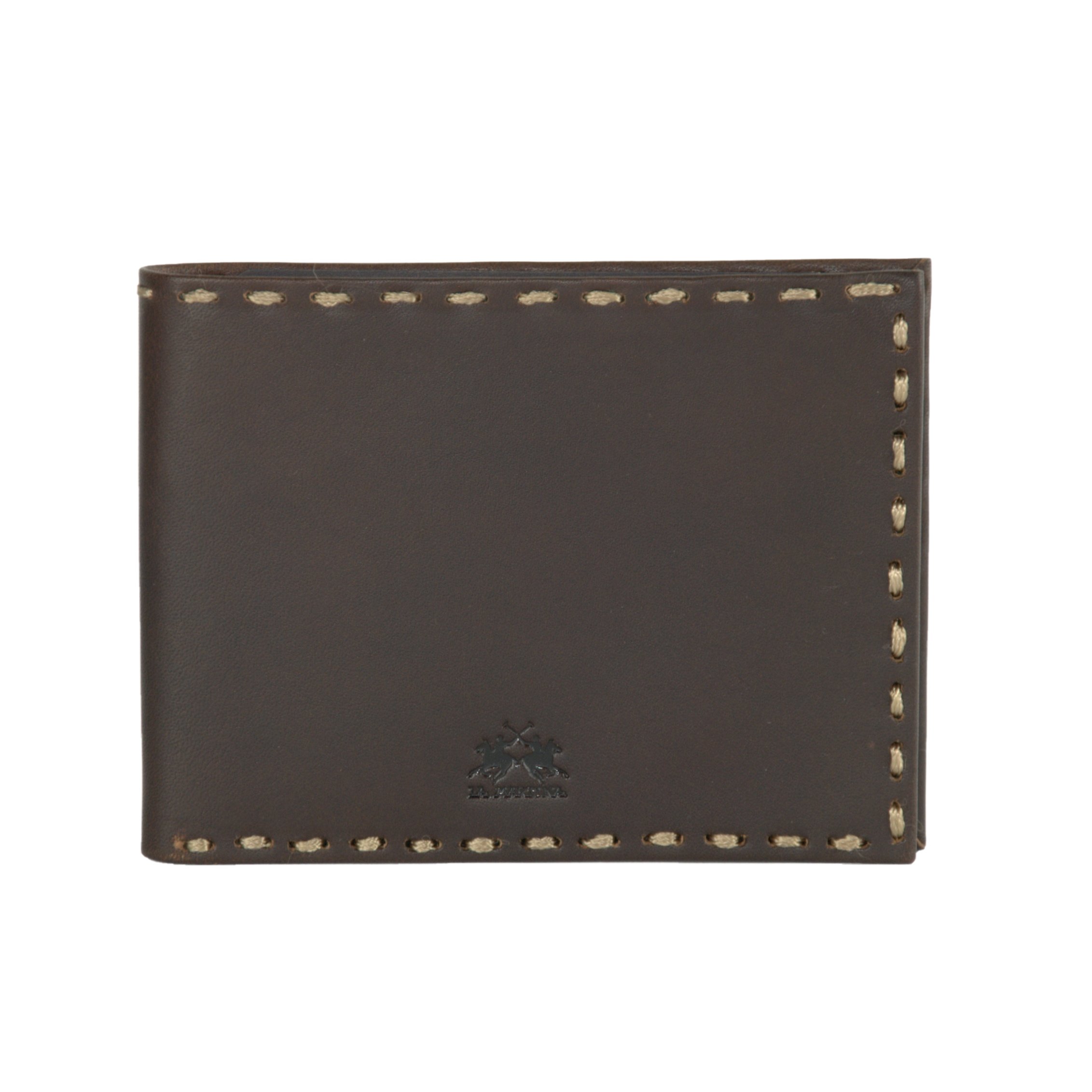 La Martina Men's Wallet Dark Brown LA1432643