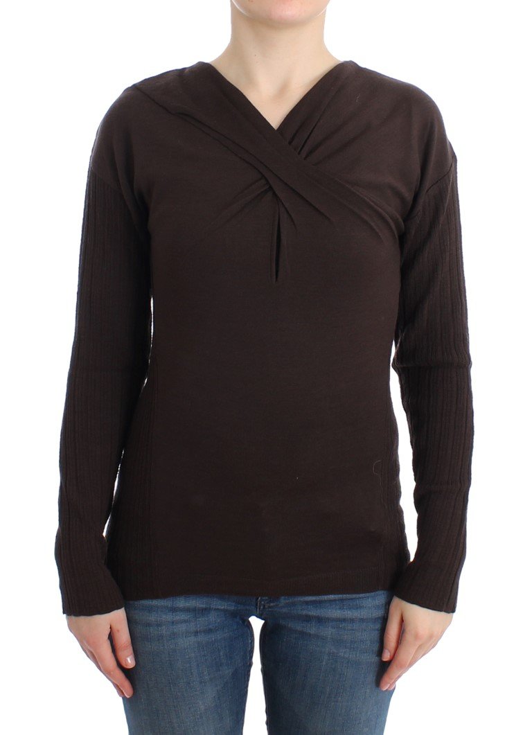 Cavalli Women's Sweater Brown SIG11848 - IT44|L