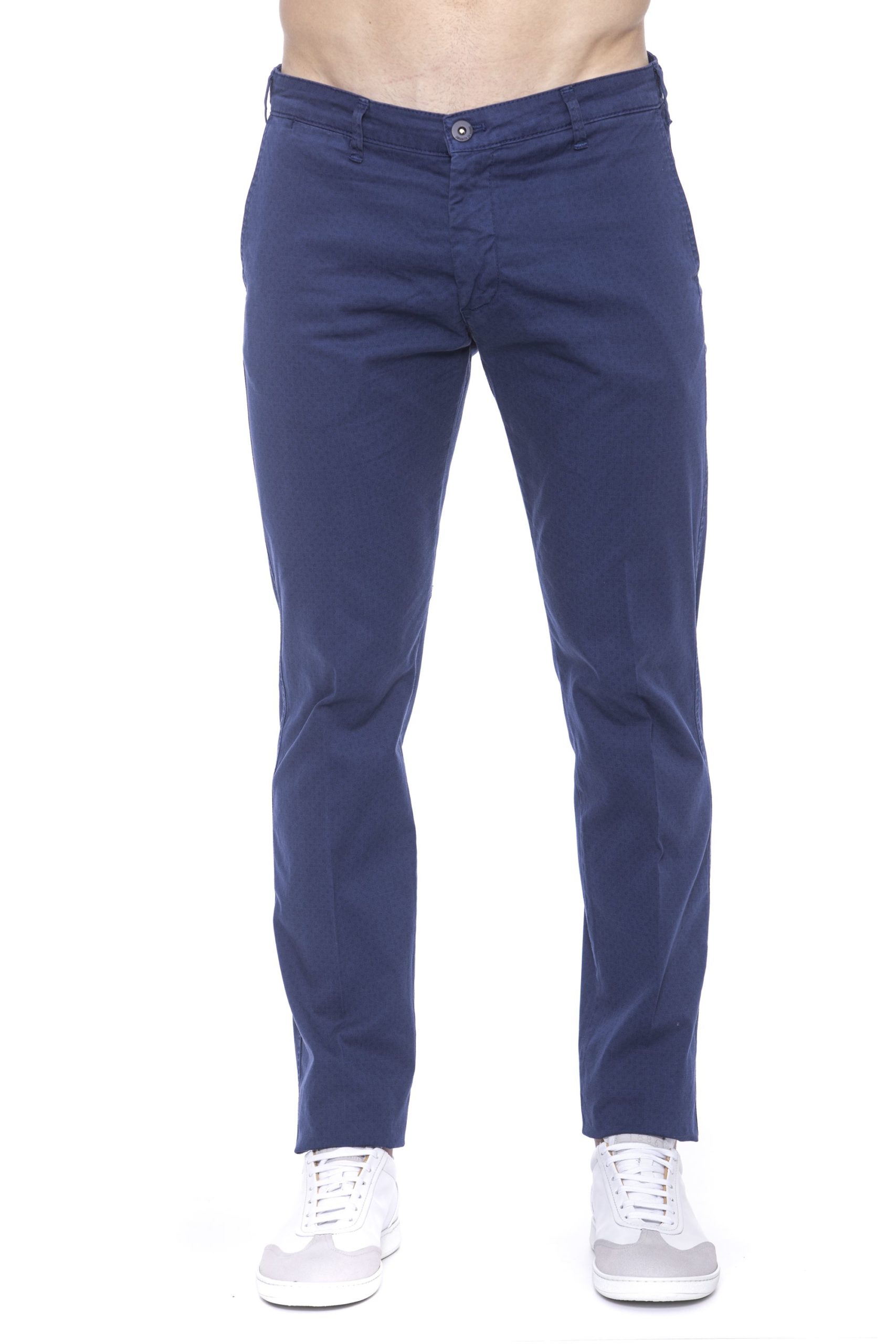 Armata Di Mare Men's Micro-pattern Jeans Blue AR1394132 - IT48 | M