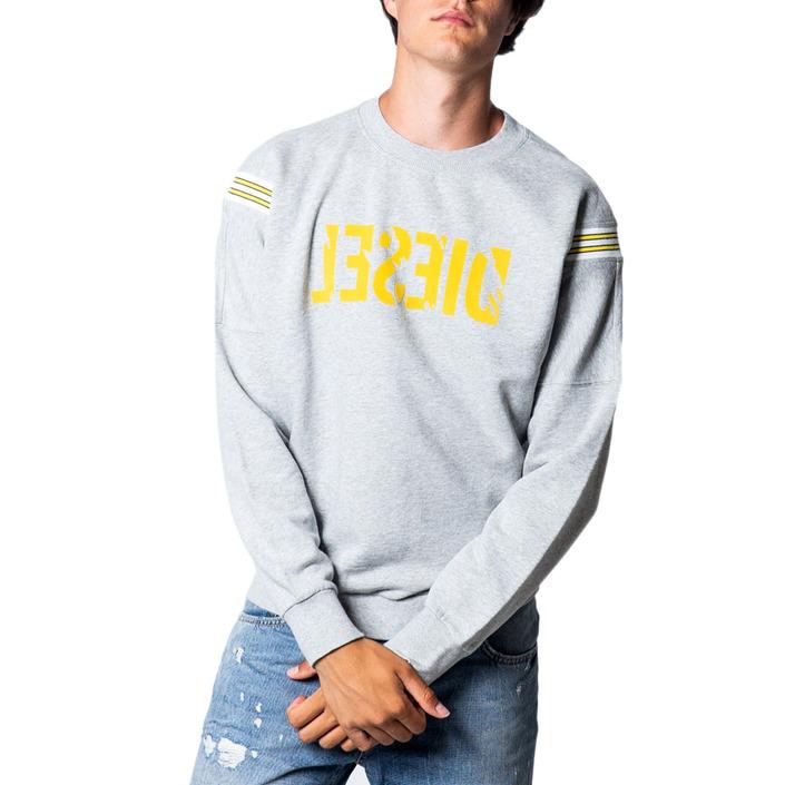 Diesel Men's Sweatshirt Grey 175422 - grey-3 S