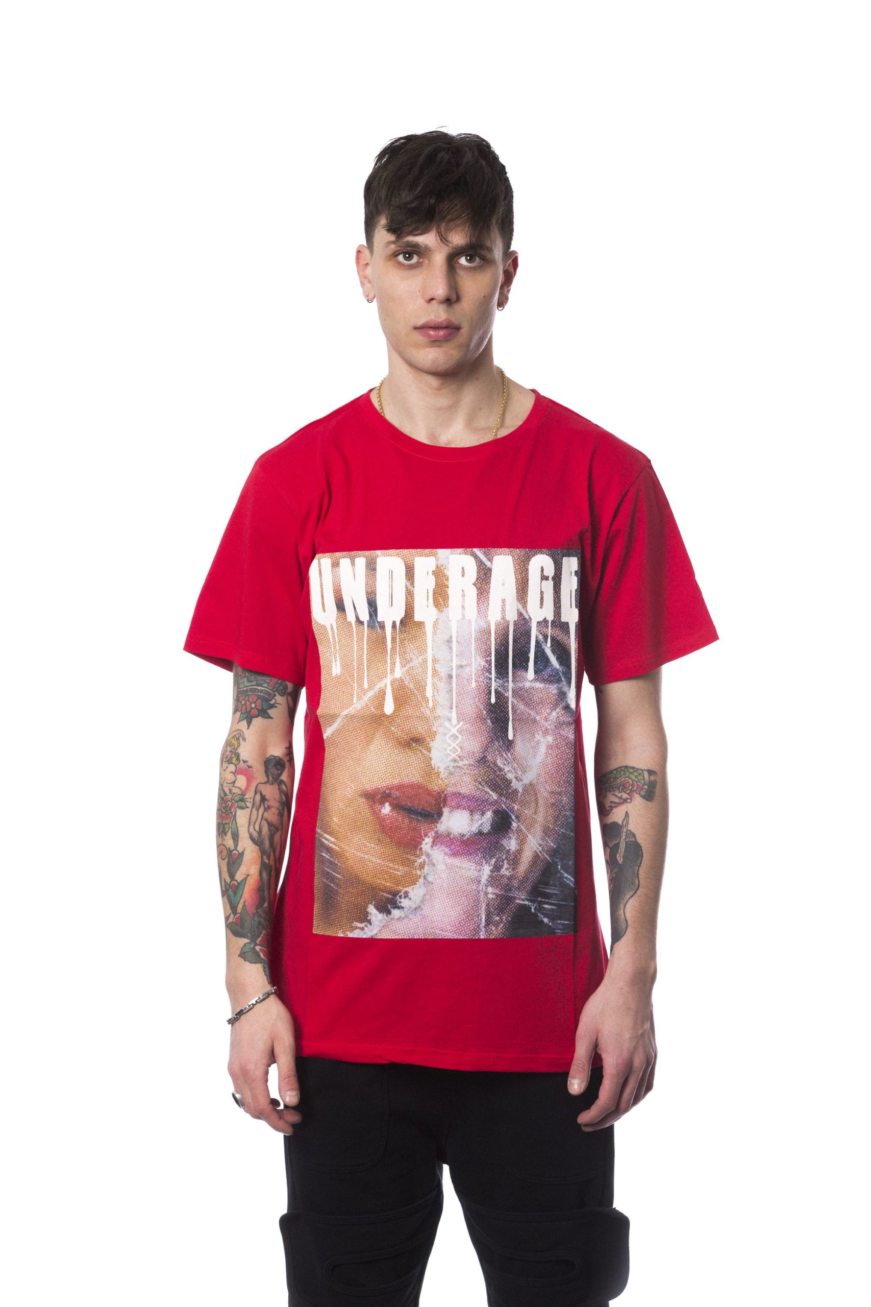 Nicolo Tonetto Men's Rosso T-Shirt Red NI678939 - M