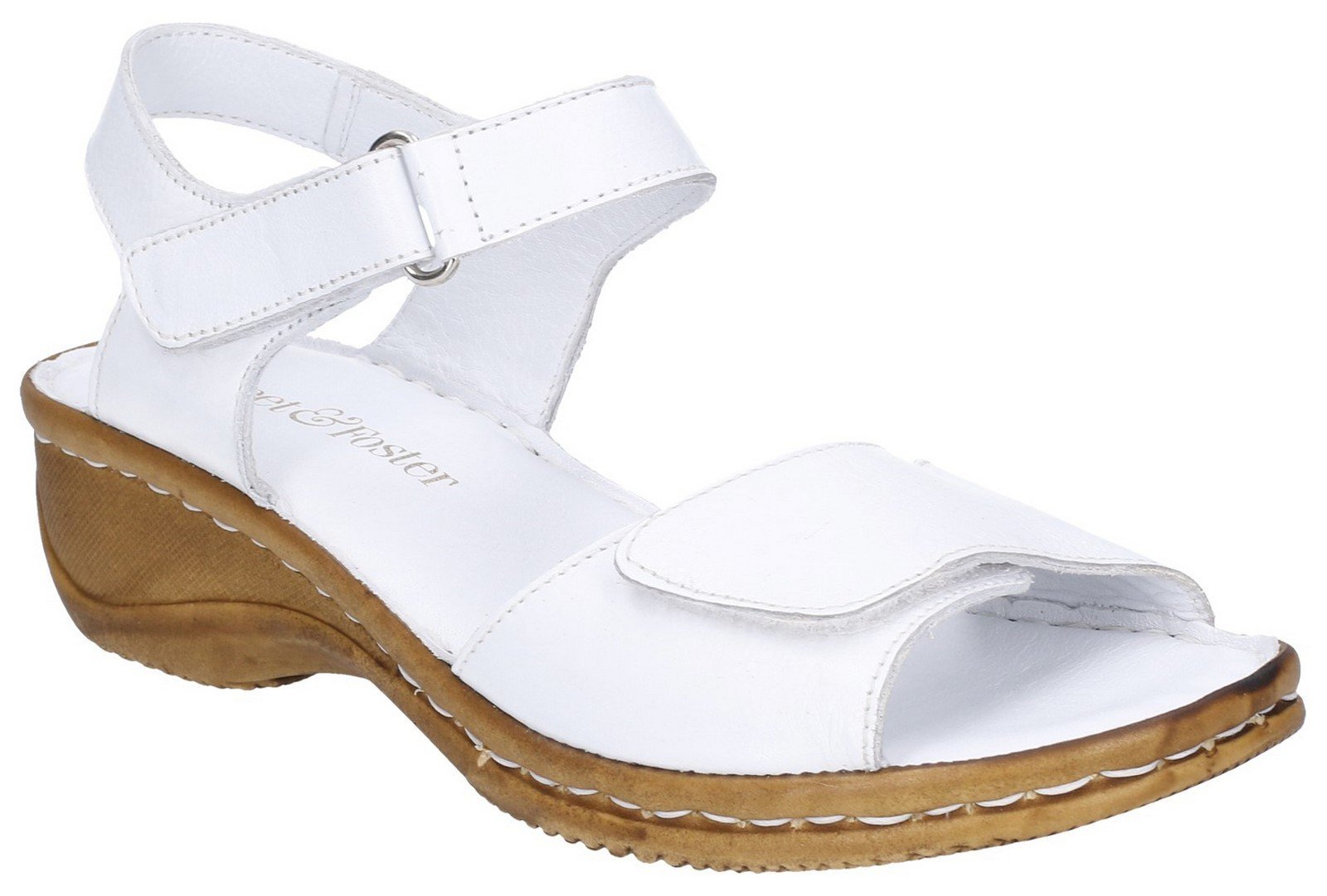 Fleet & Foster Women's Linden Touch Sandal Various Colours 28274 - White 8