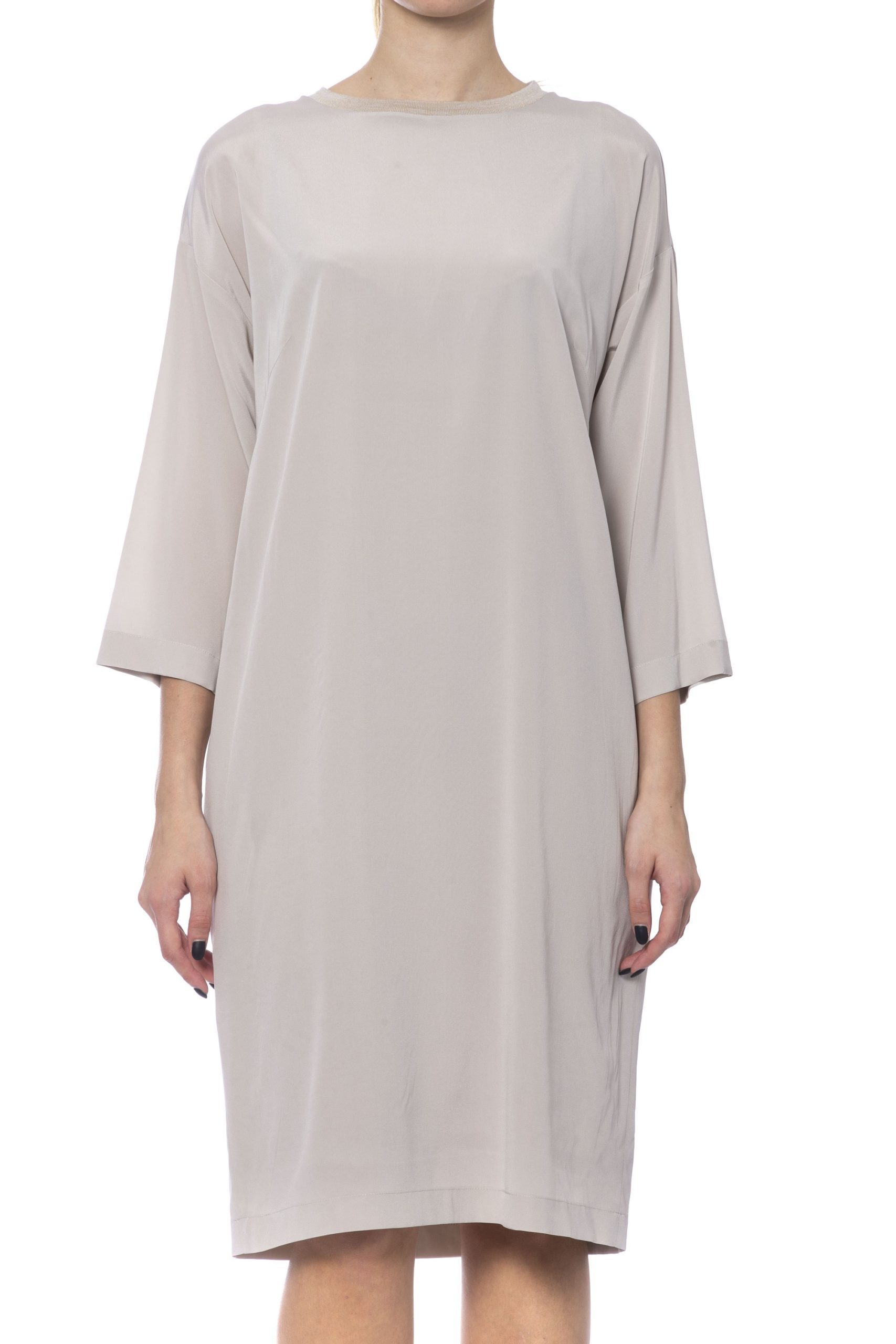 Peserico Women's Dress Beige PE993536 - IT42 | S