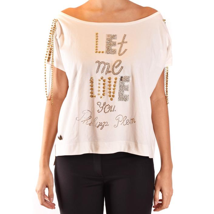 Philipp Plein Women's T-Shirt White 184823 - white S