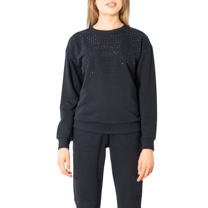 Armani Exchange Women's Sweatshirt Black 300067 - black XS