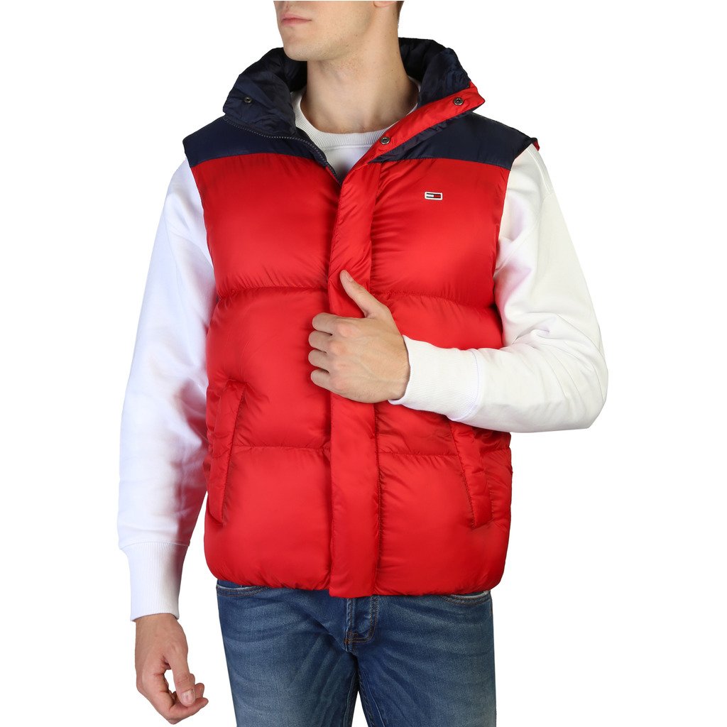 Tommy Hilfiger Men's Jacket Red DM0DM05028 - red XS