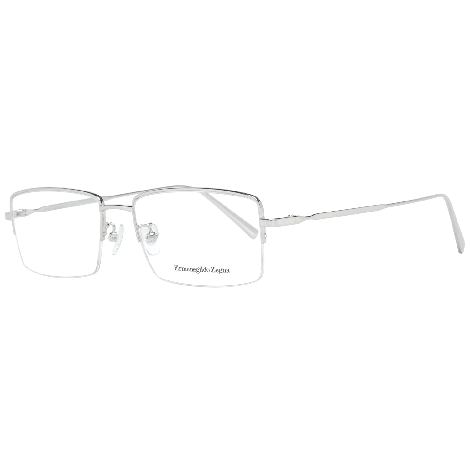 Ermenegildo Zegna Men's Optical Frames Eyewear Silver EZ5066-D 54016