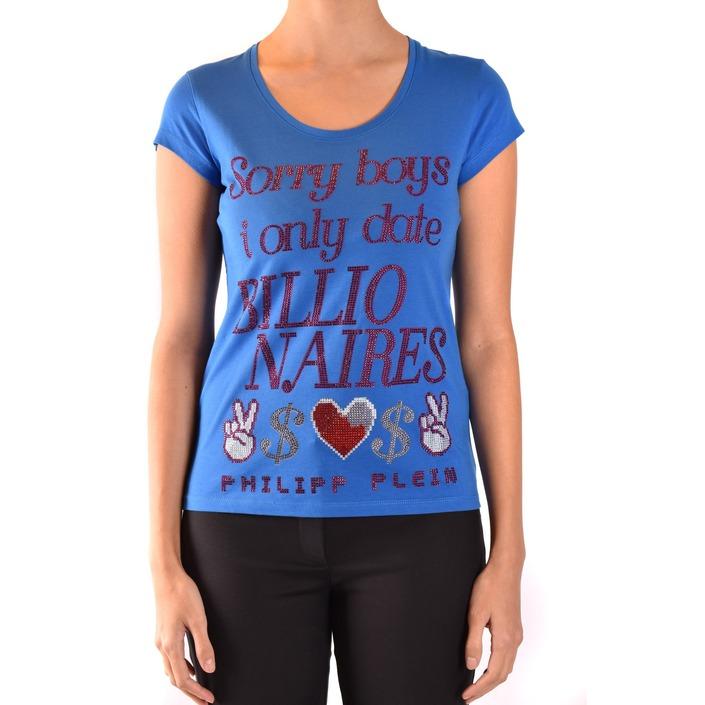 Philipp Plein Women's T-Shirt Blue 185004 - blue M