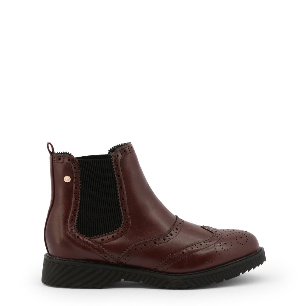 Roccobarocco Women's Ankle Boot Red RBSC1JR02 - red EU 38