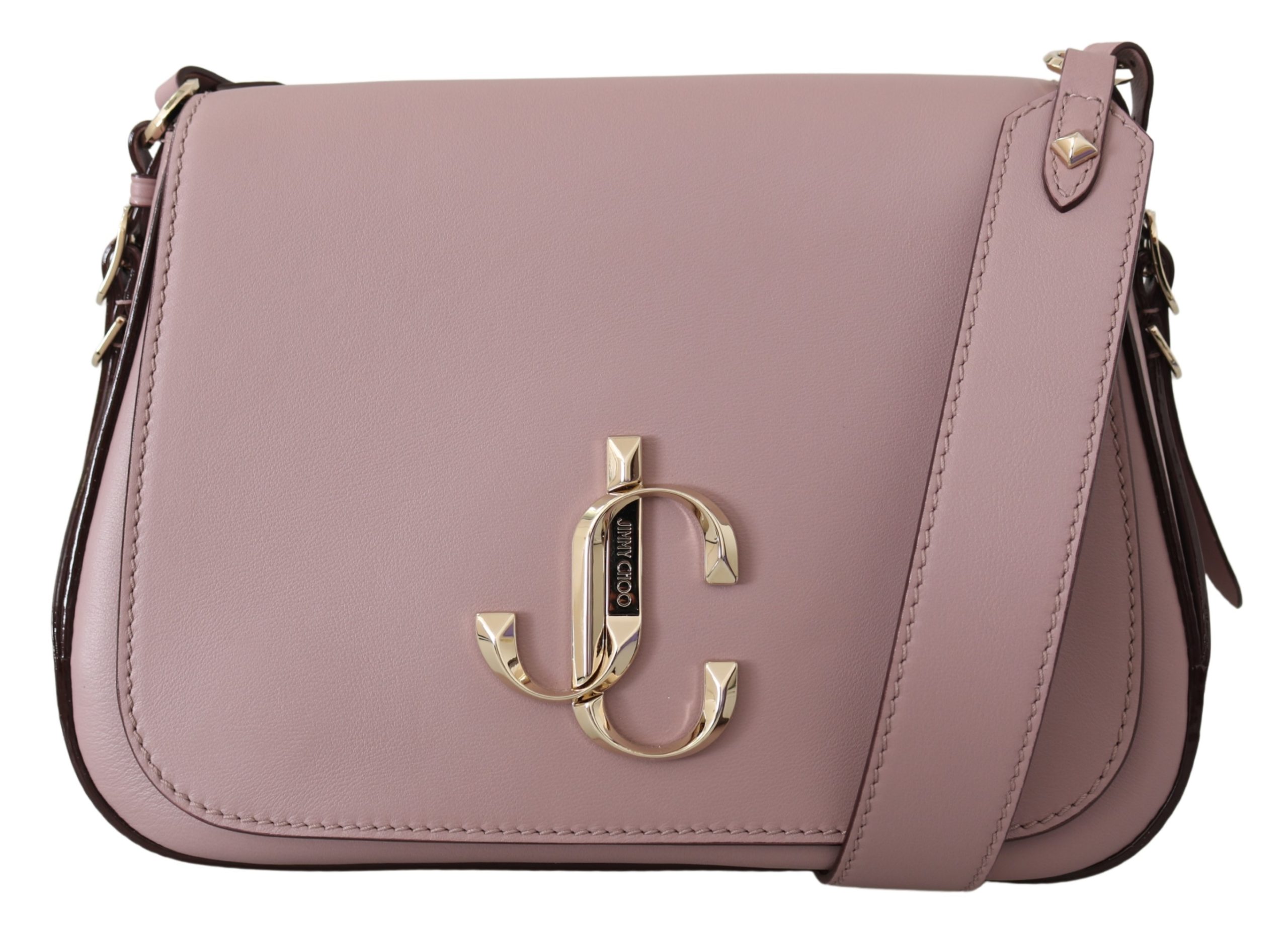Jimmy Choo Women's Varenne Mauve Shoulder Bag Powder Pink 1436145