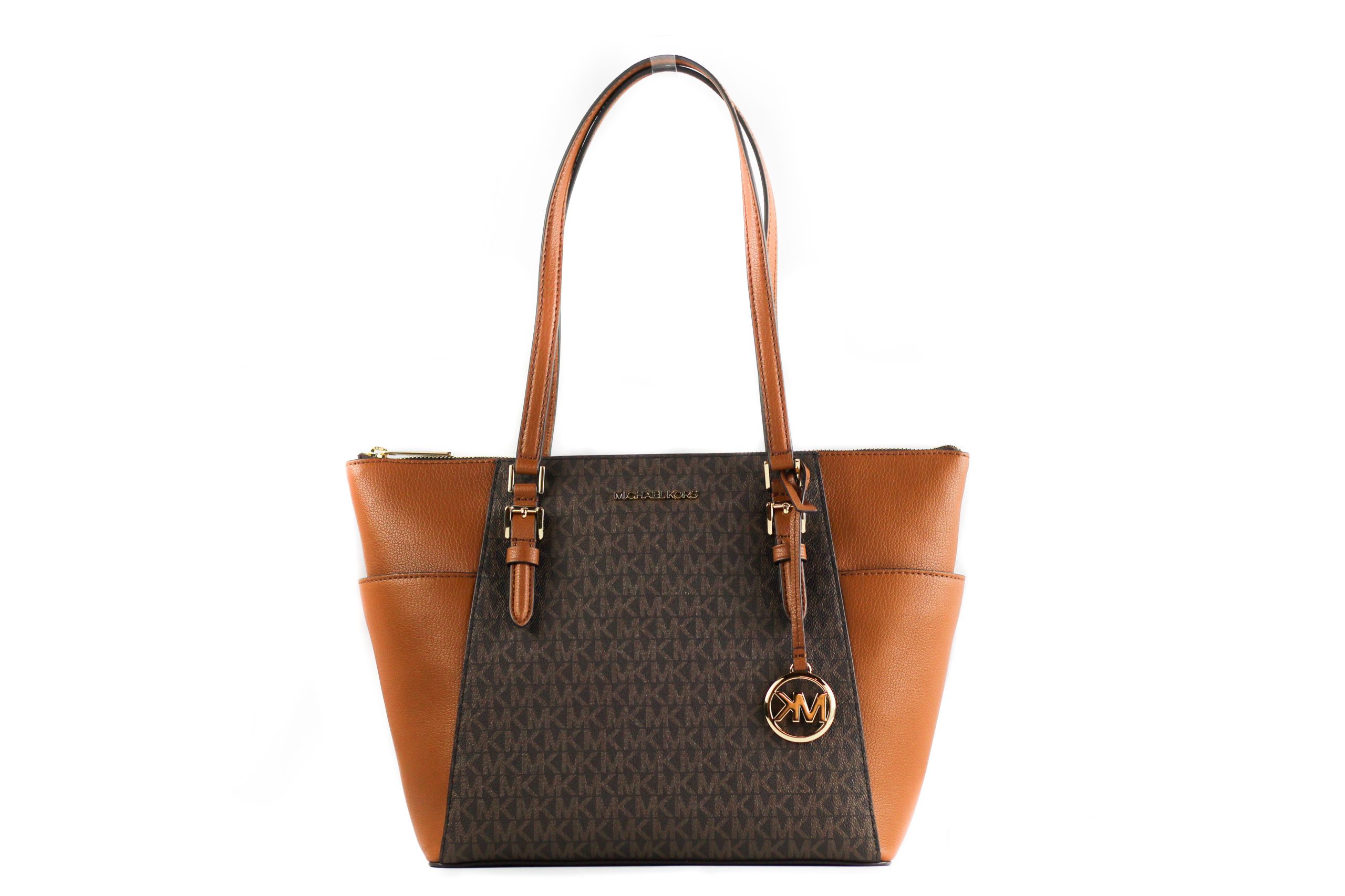 Michael Kors Women's Charlotte Tote Bag Brown 17098