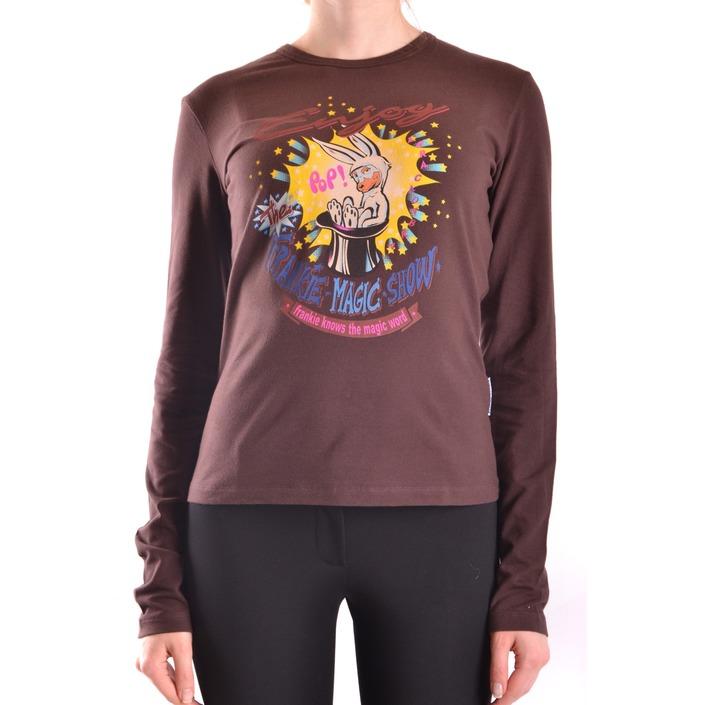 Frankie Morello Women's T-Shirt Brown 169718 - brown XS