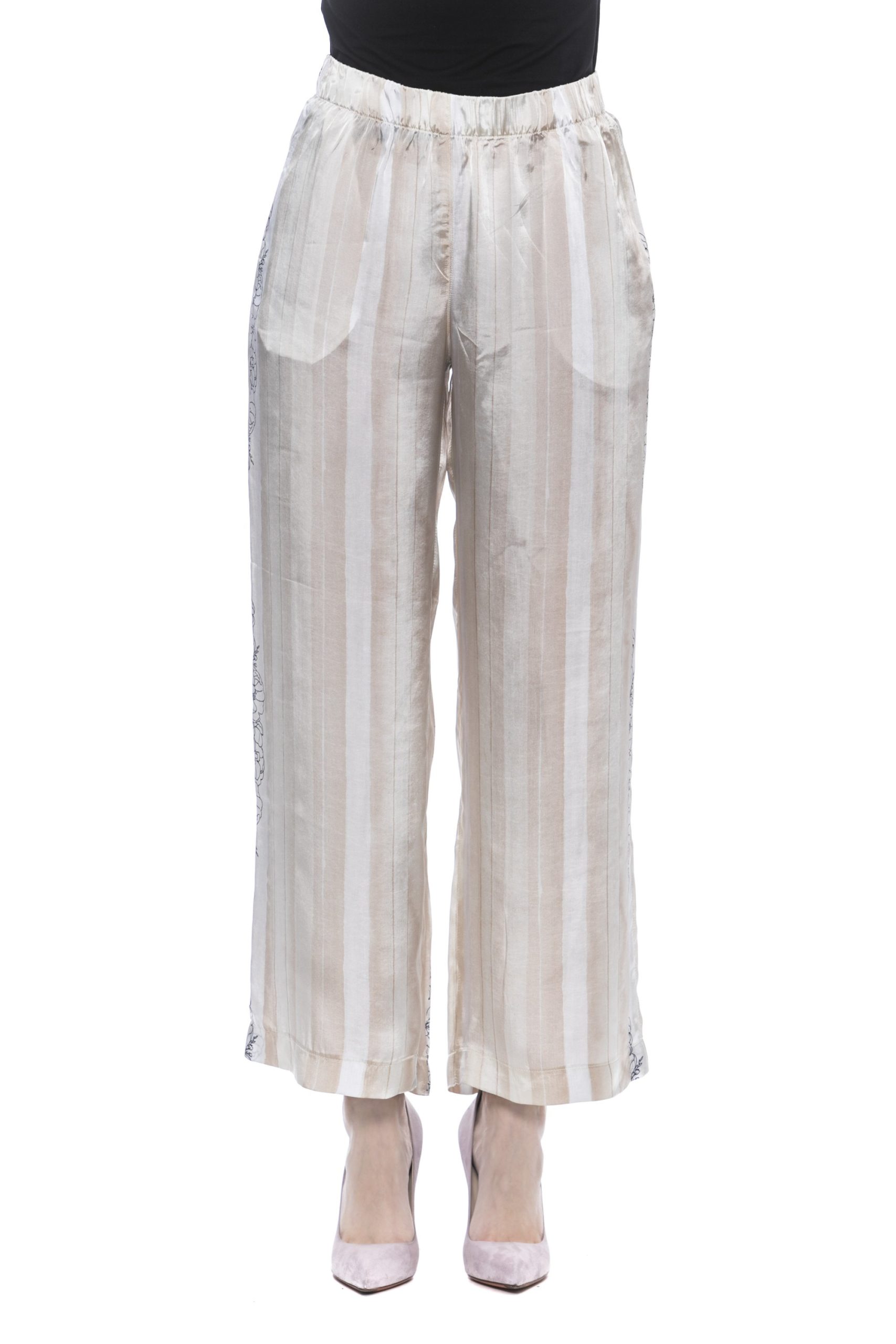 Beige Jeans & Pant - IT42 | S