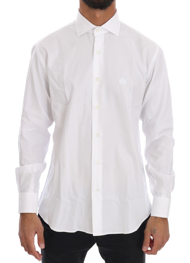 Cavalli Men's Shirt White TSH1496 - 39