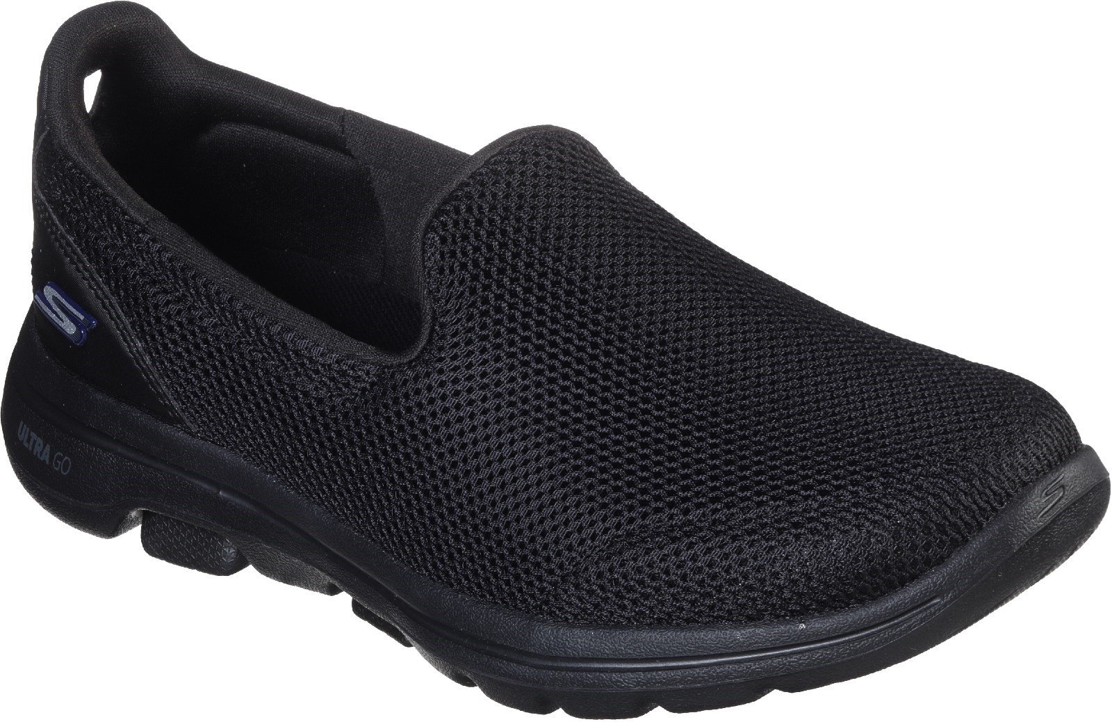 Skechers Women's Gowalk 5 Slip On Trainer Various Colours 30336 - Black/Black 3