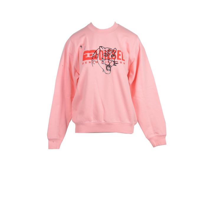 Diesel Women's Sweatshirt Pink 210808 - pink S